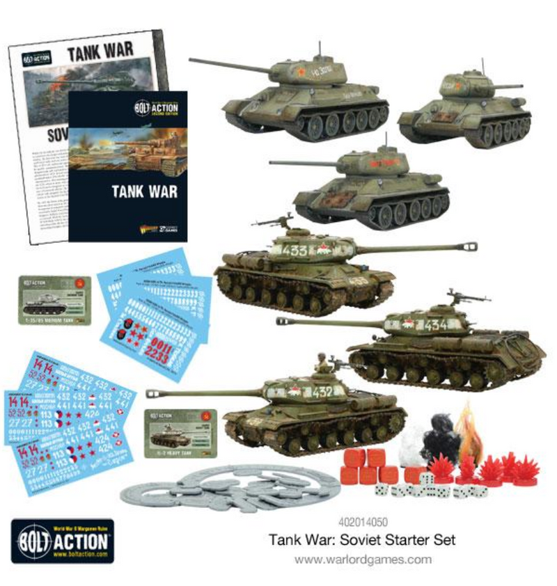 Load image into Gallery viewer, Tank War: Soviet starter set
