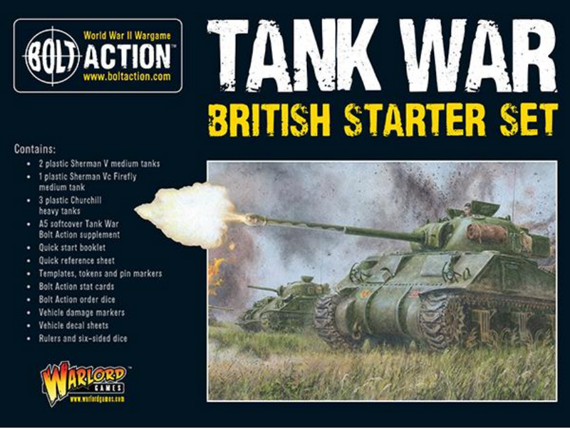 Load image into Gallery viewer, Tank War: British starter set
