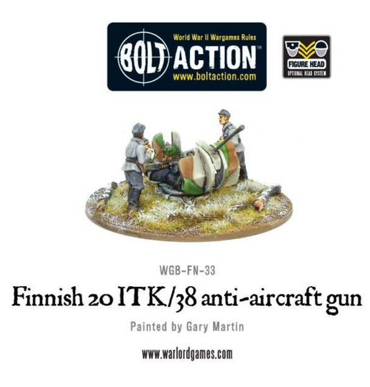 Finnish 20 ITK/38 anti-aircraft gun