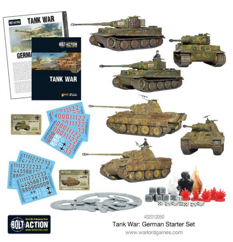 Load image into Gallery viewer, Tank War: German starter set
