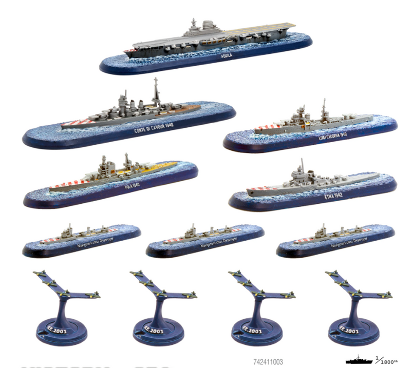 Load image into Gallery viewer, Victory at Sea Regia Marina Fleet Box

