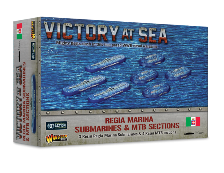 Load image into Gallery viewer, Victory at Sea - Regia Marina Submarines &amp; MTB sections
