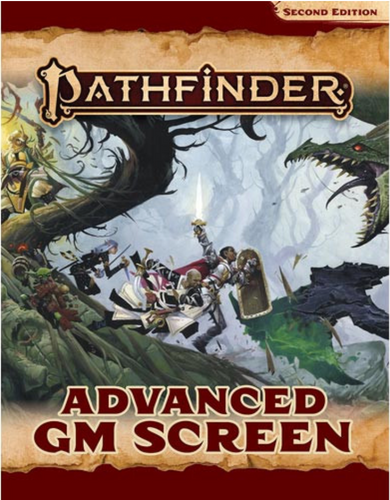 Pathfinder 2E RPG: Advanced GM Screen