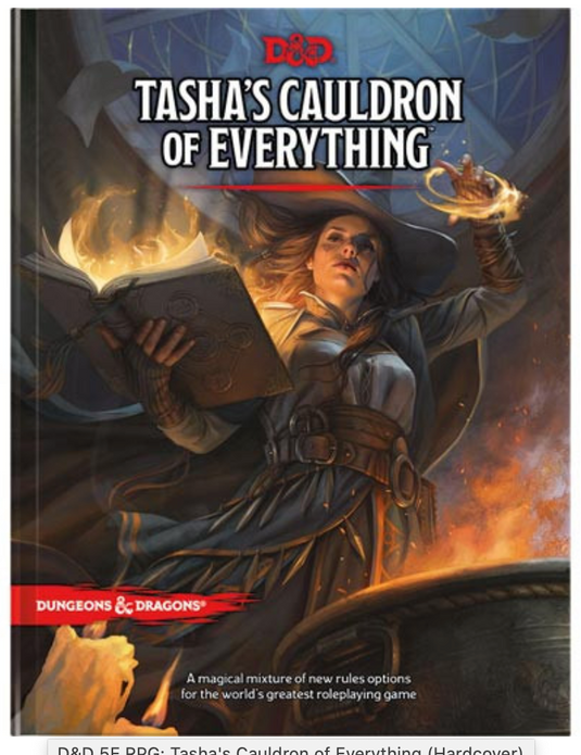 D&D 5E RPG: Tasha's Cauldron of Everything (Hardcover)