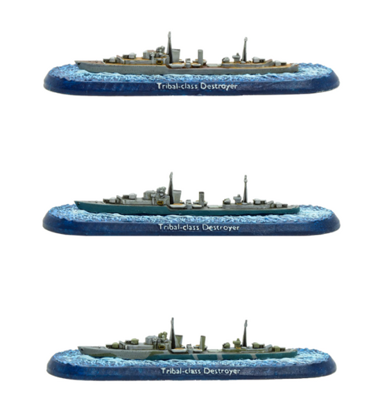 Victory at Sea - Tribal-class destroyers