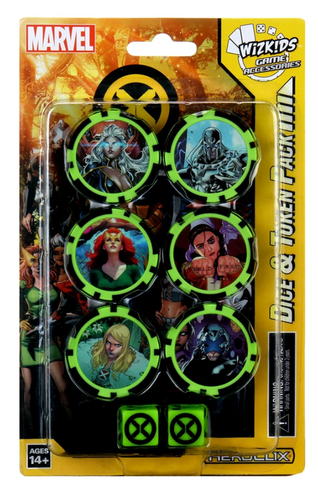 MARVEL HEROCLIX: X-MEN HOUSE OF X DICE AND TOKEN PACK