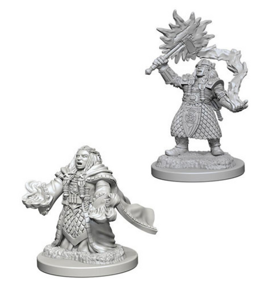 D&D Nolzur's Marvelous Unpainted Minis: W4 Dwarf Female Cleric