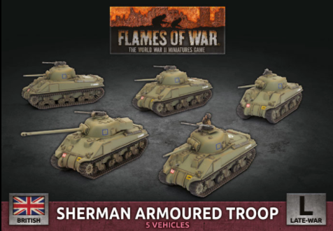 Sherman Armoured Troop