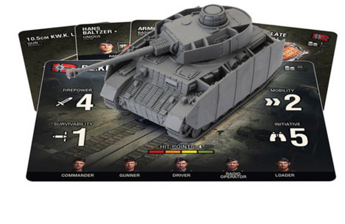 World of Tanks Miniatures Game: German - Pz.Kpfw. IV Ausf. H