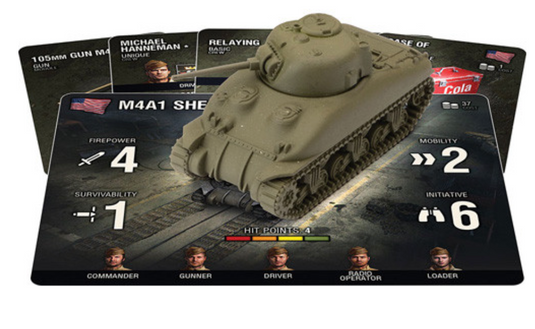World of Tanks Miniatures Game: American - M4A1 Sherman