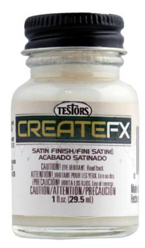 Testors: CreateFX Finish 1oz-Satin