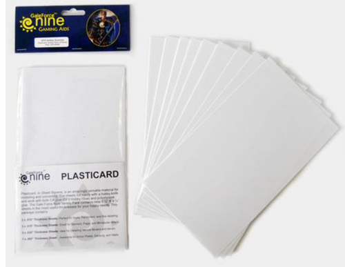 Plasticard Variety Pack: 9 Pieces