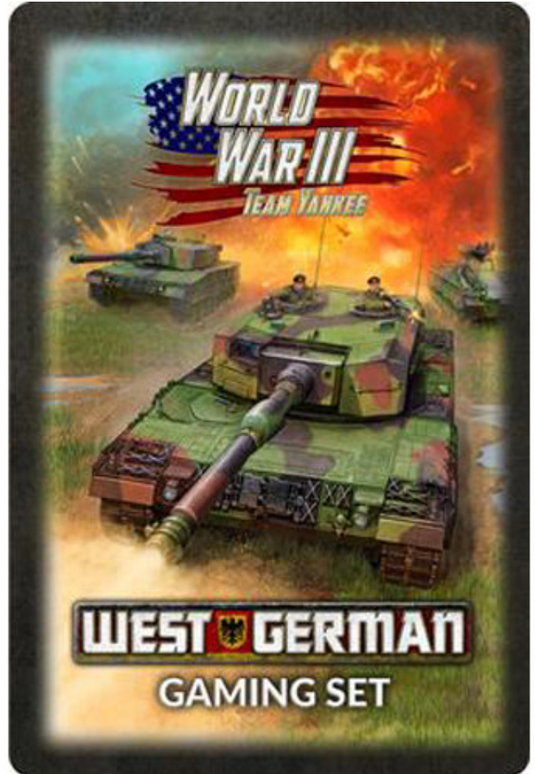 World War III: Team Yankee - West German Gaming Set