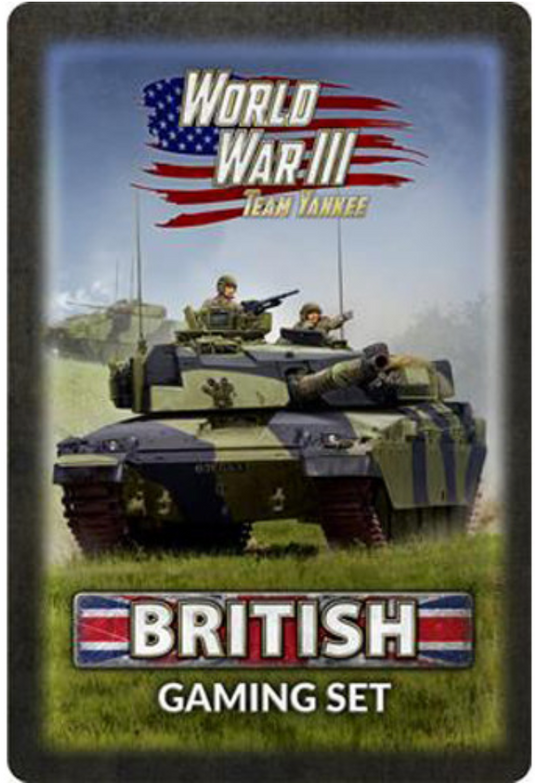 World War III: Team Yankee - British Gaming Set