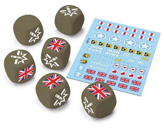 U.K. Dice and Decals