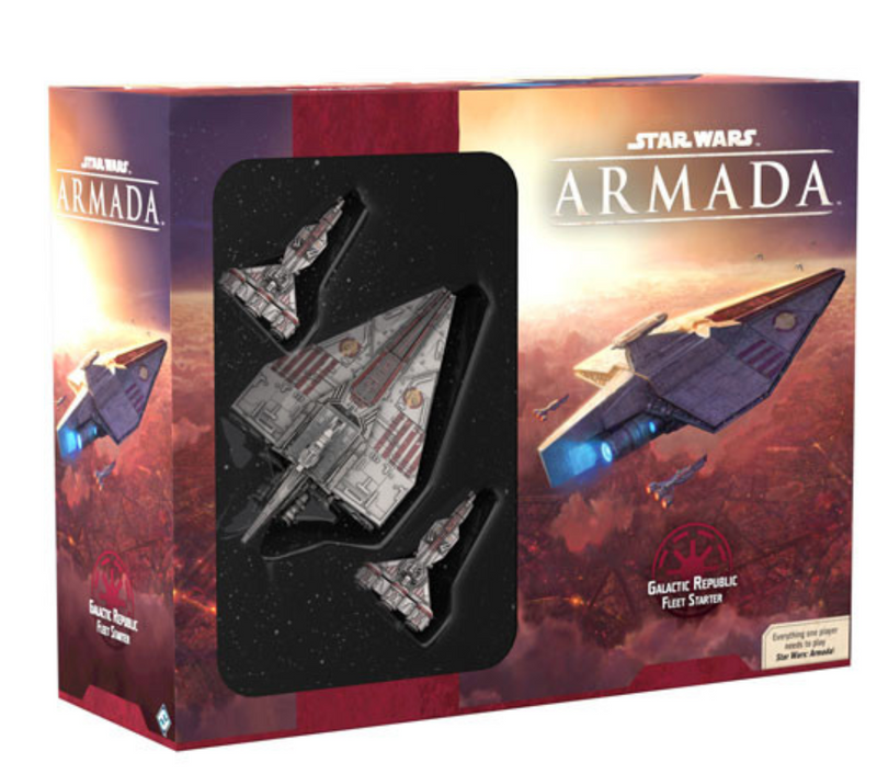 Load image into Gallery viewer, Star Wars: Armada - Galactic Republic Fleet Starter
