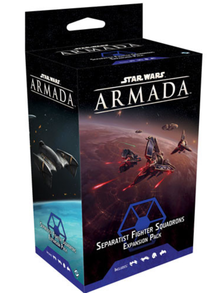 Load image into Gallery viewer, Star Wars: Armada - Separatist Fighter Squadrons Expansion Pack
