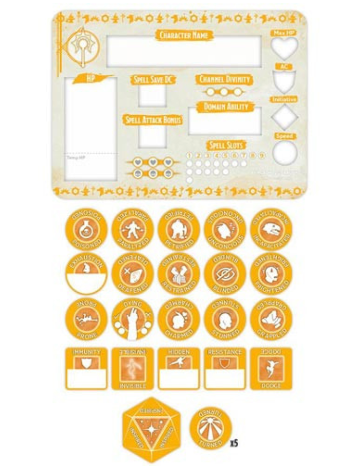 Load image into Gallery viewer, D&amp;D 5E Token Set: Cleric
