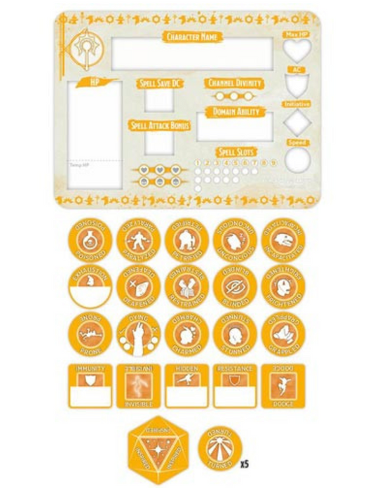 D&D 5E Token Set: Cleric