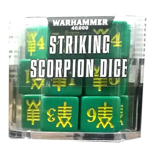 Striking Scorpions Dice Set (Out of Print)