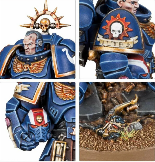 Space Marines Lieutenant Amulius