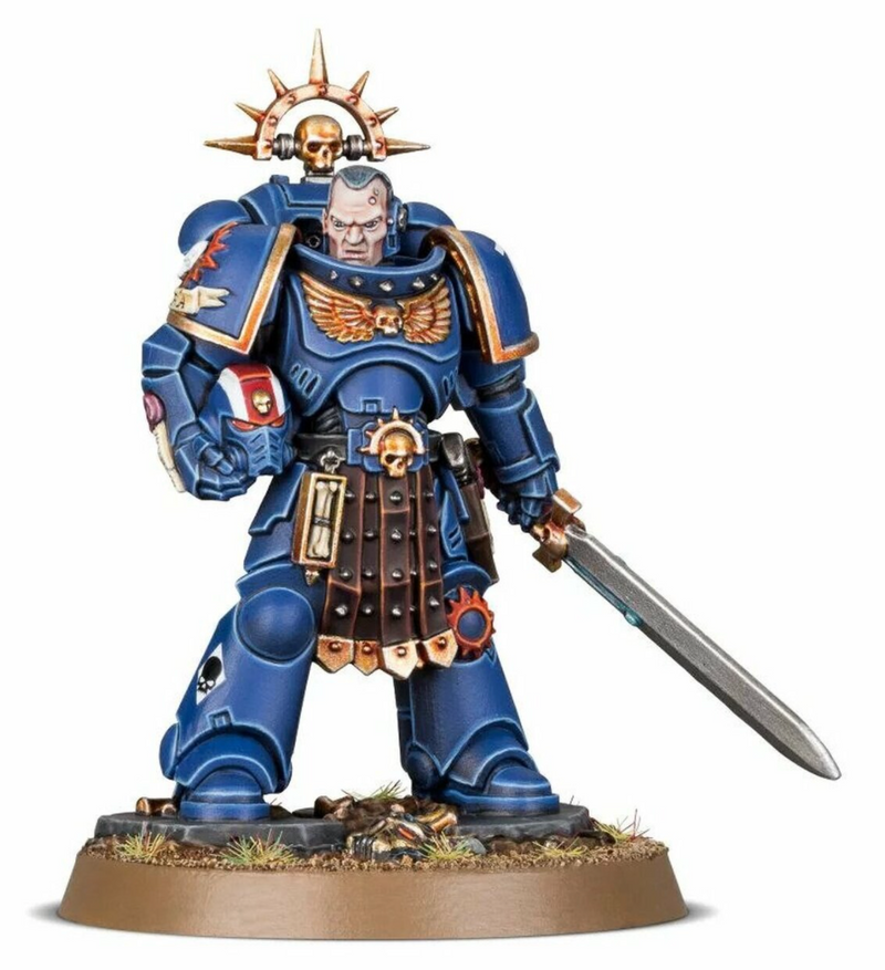 Load image into Gallery viewer, Space Marines Lieutenant Amulius
