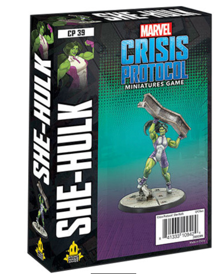 Load image into Gallery viewer, Marvel Crisis Protocol: She-Hulk Character Pack
