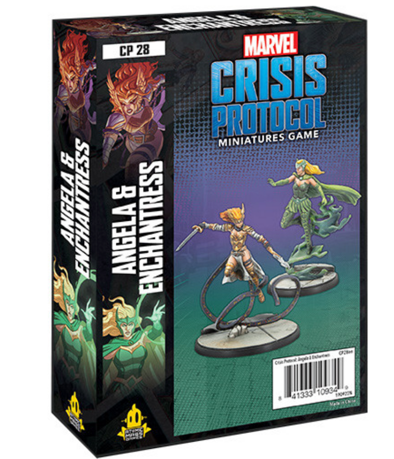 Load image into Gallery viewer, Marvel Crisis Protocol: Angela &amp; Enchantress Character Pack

