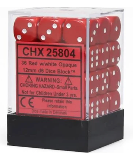 Load image into Gallery viewer, Chessex 12mm 36d6 Dice Block
