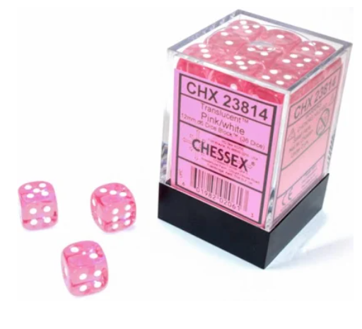 Chessex 12mm 36d6 Dice Block