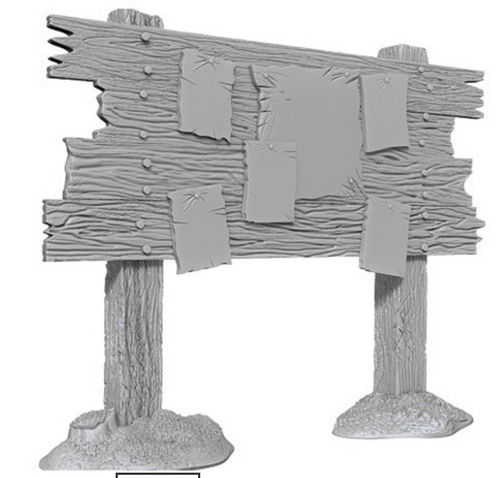 WizKids Deep Cuts Unpainted Minis: W10 Bounty Board