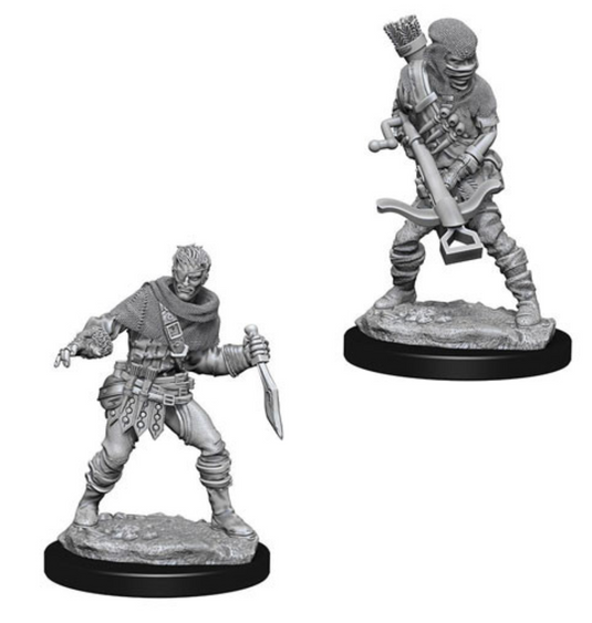 Pathfinder Battles Deep Cuts Unpainted Minis: W4 Bandits