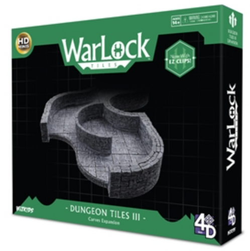WarLock Tiles: Dungeon Tiles III - Curves