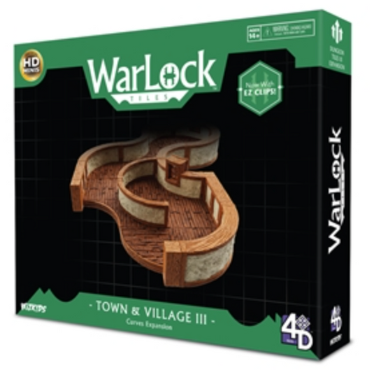 WarLock Tiles: Town and Village III - Curves