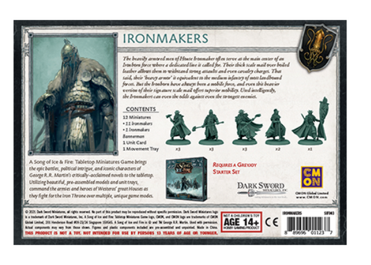 A Song of Ice & Fire: Greyjoy Ironmakers