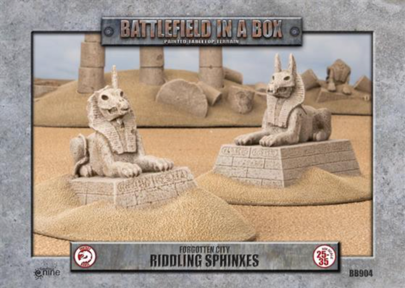 Load image into Gallery viewer, Forgotten City - Riddling Sphinxes
