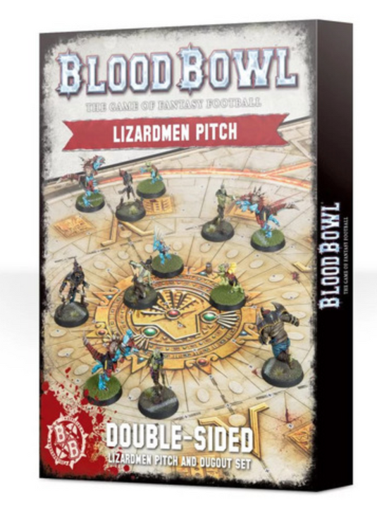 Lizardmen Pitch and Dugouts (Out of Print)