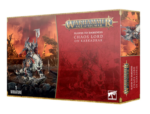 Slaves to Darkness: Chaos Lord on Karkadrak