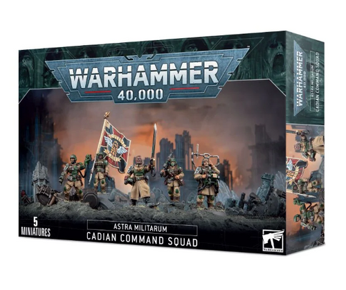 Astra Militarum Cadian Command Squad