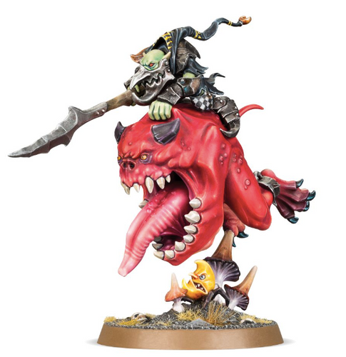 Gloomspite Gitz Loonboss on Giant Cave Squig (2023)
