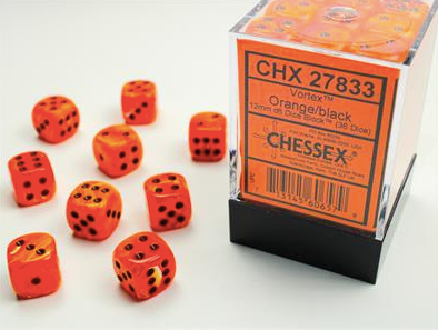 Load image into Gallery viewer, Chessex 12mm 36d6 Dice Block
