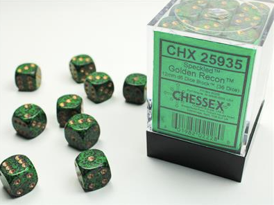 Chessex 12mm 36d6 Dice Block