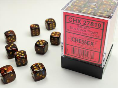 Chessex 12mm 36d6 Dice Block