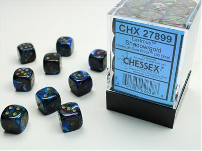 Chessex 12mm 36d6 Dice Block