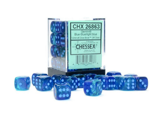 Chessex 12mm 36d6 Dice Block