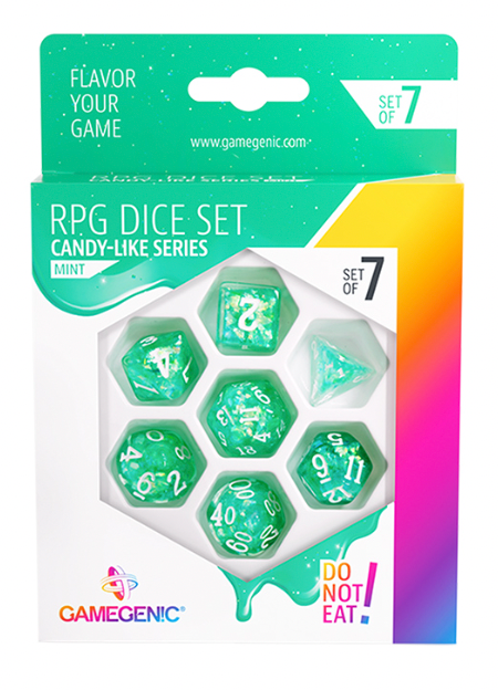 GameGenic RPG Dice Set: Candy-Like Series