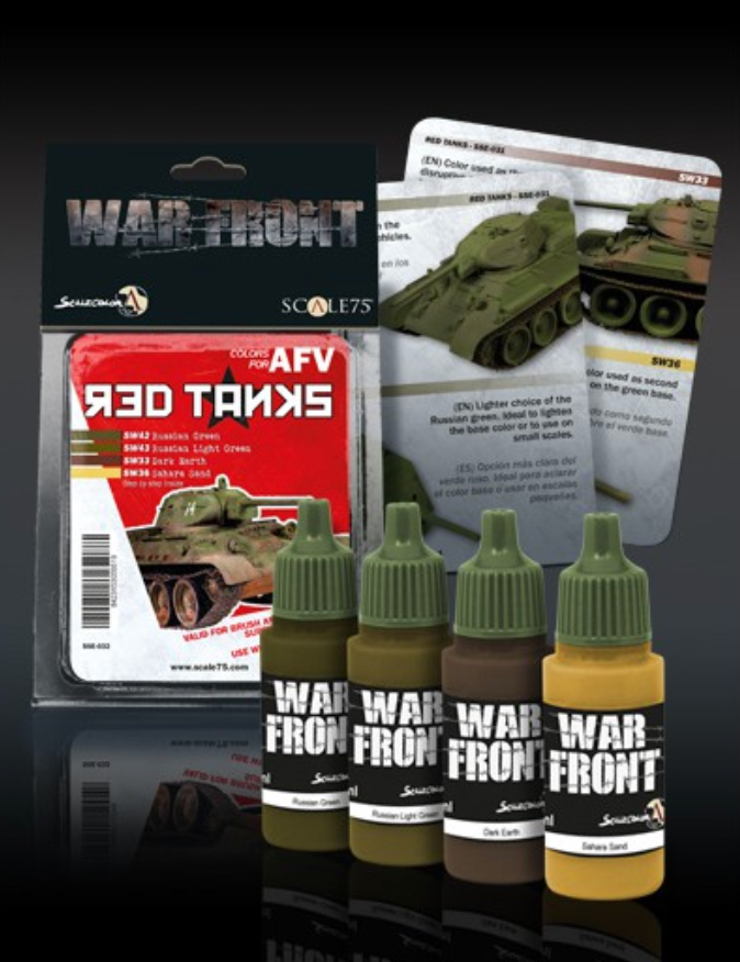 Load image into Gallery viewer, Scale 75 Warfront Paint Sets
