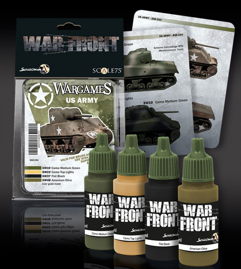Load image into Gallery viewer, Scale 75 Warfront Paint Sets
