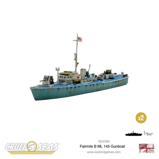 Fairmile B ML 145 Gunboat