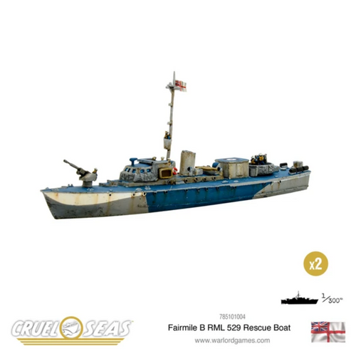Fairmile B RML 529 Rescue Boat